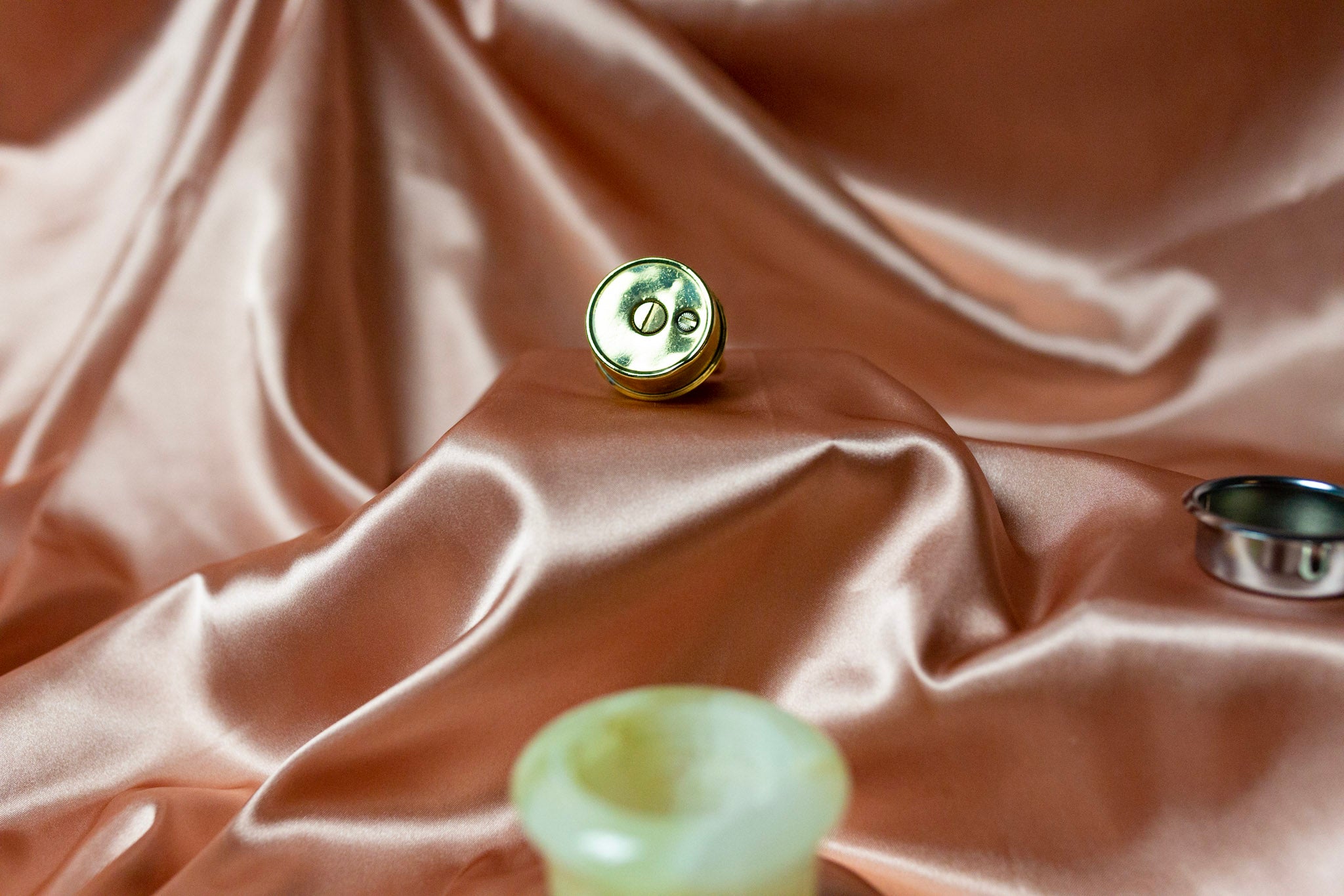 Sage Green Onyx Table Lighter